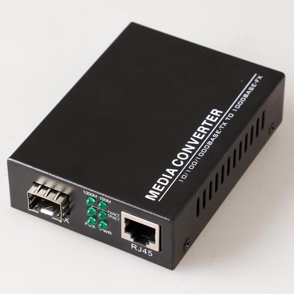Медиаконвертер IN-MC-SFP-1000 (1000 Мбит, RJ45, SFP)
