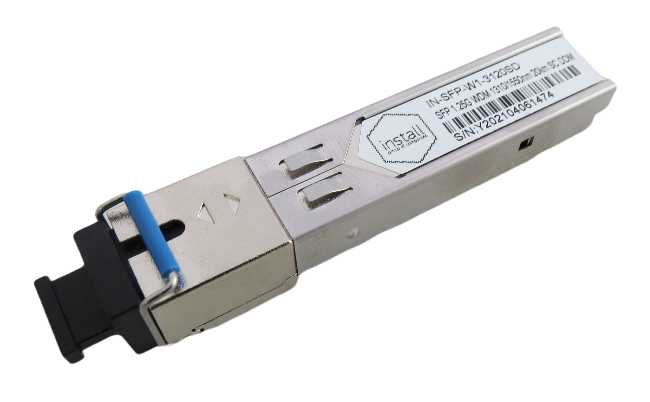 Оптический модуль IN-SFP-W1-3120SD, 1.25Гбит/c, 1310нм, 20км, SC, DDM