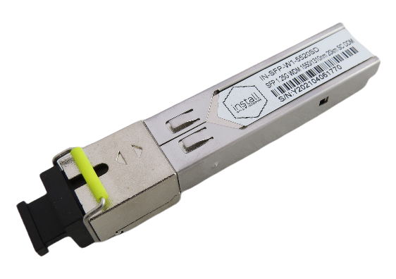 Оптический модуль IN-SFP-W1-553SD, 1.25Гбит/c, 1550нм, 3км, SC, DDM